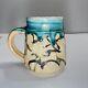 RARE Cynthia Bringle Pottery 4 Inch Abstract Mug Signed