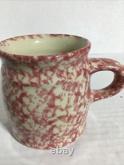 ROSEVILLE POTTERY COFFEE MUG. VINTAGE MUG. Art Deco Print Mug. B130