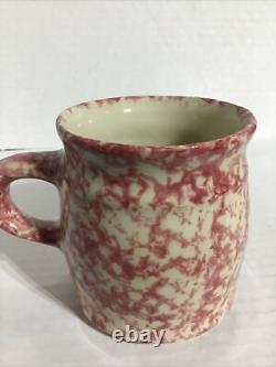 ROSEVILLE POTTERY COFFEE MUG. VINTAGE MUG. Art Deco Print Mug. B130