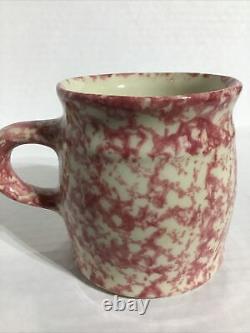 ROSEVILLE POTTERY COFFEE MUG. VINTAGE MUG. Art Deco Print Mug. B130