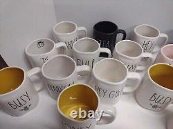 Rae Dunn Coffee Mug Cup Lot Of 16