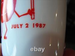 Rare Corning Corningware Pyrex Anthropomorphic Coffee Cup Advertising 1987 Nice