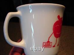 Rare Corning Corningware Pyrex Anthropomorphic Coffee Cup Advertising 1987 Nice