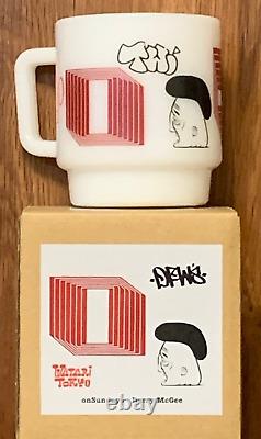 Rarest of set! BARRY McGEE Series #2 Ceramic MUG margaret kilgallen banksy kaws