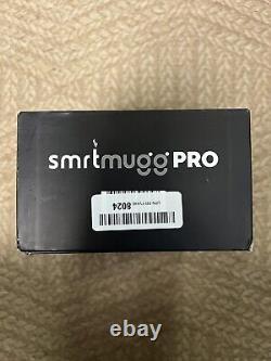 SMRTMUGG Battery Powered Heated Coffee Mug Wireless Charging Large 14oz Black