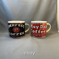 Set Of 6 Coffee Mugs 1992 Yester Year Westwood