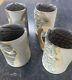 Siegele and Haley Buzzard Mountain pottery face coffee mug (4) Four New Mugs