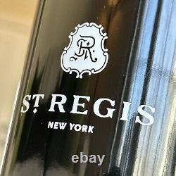 St. Regis New York City Mug Ceramic Coffee Tea Luxury Hotel Black