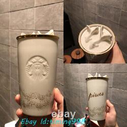 Starbucks 2019 Constellation 12oz Pisces Cup Double Ceramic Mugs Gift Collection