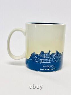 Starbucks Calgary Canada Global Icon Collector Series Mug Cup 16oz NEW RARE