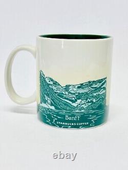 Starbucks Canada BANFF Global Icon Collector Series Mug Cup 16oz NEW RARE USA