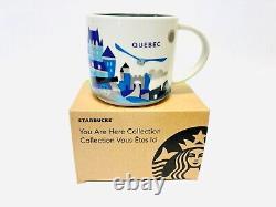 Starbucks Canada Quebec V1 You are Here Coffee Global City Mug 14 Oz Cup Travel