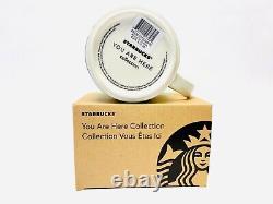 Starbucks Canada Quebec V1 You are Here Coffee Global City Mug 14 Oz Cup Travel