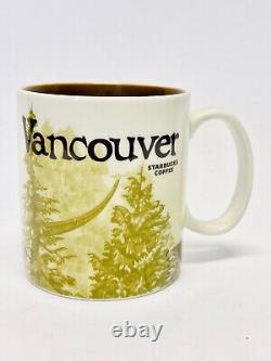 Starbucks Canada Vancouver Global Icon Collector Series Mug Cup 16oz RARE USA