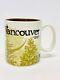 Starbucks Canada Vancouver Global Icon Collector Series Mug Cup 16oz RARE USA