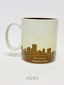 Starbucks Canada Vancouver Global Icon Collector Series Mug Cup 16oz RARE USA