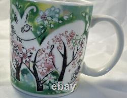 Starbucks Ceramic Mug Sakura Cup Out Of Print Collectable Japan 2004