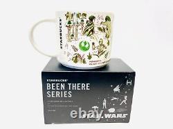 Starbucks DISNEY Star Wars ENDOR Planet Jedi Return Been There Series Mug 14Oz