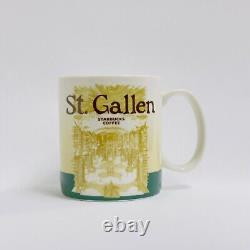 Starbucks NEW ST GALLEN Switzerland Global Icon Collector City Mug 16oz MIC