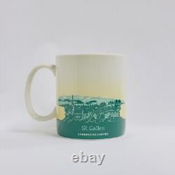 Starbucks NEW ST GALLEN Switzerland Global Icon Collector City Mug 16oz MIC