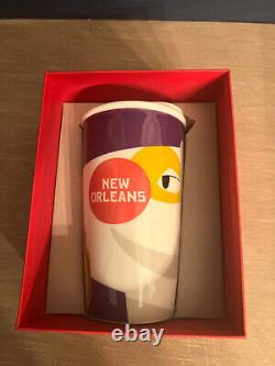 Starbucks New Orleans Louisiana Jazz Music Ceramic Traveler Tumbler Mug 12oz