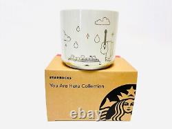 Starbucks You are Here Pike Place Market Christmas Gold Coffee City Mug 14 Oz