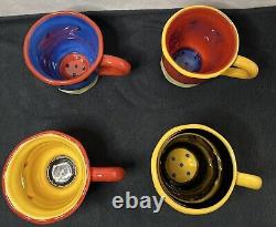 Susan Winget Garden Brights Ceramic 12 Piece Hostess Set Certified International