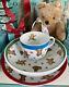 Tiffany Co Alphabet Bears Childs Plate Mug Cup Ceramic ABC's 2006 Japan W Box