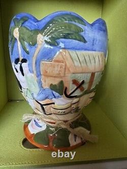 Trader Vic's Retired 2003 kava bowl Tiki Farm Cocktail Large Cup for Two Mug