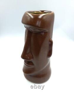 Vintage 1960s Kahiki Supper Club Moai Tiki Mug Hoffman Ceramics