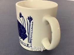 Vintage 1978 Taylor & Ng La Grenouille French Frog Coffee/Tea Cup Mug Blue Rare