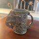 Vintage 71 Rumph Republican Elephant Head Mug With Tied Up Donkey Inside Rare