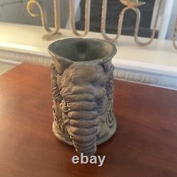 Vintage 71 Rumph Republican Elephant Head Mug With Tied Up Donkey Inside Rare