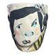 Vintage Michael Miguel Corney Face Snake 3D White Interior Vase/Mug USA 1992