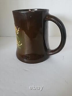 Weller Pottery First Line Dickens Ware Chrysanthemum 5 Mug