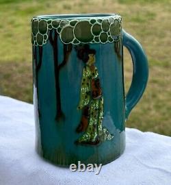 Weller Pottery Rhead Faience Mug