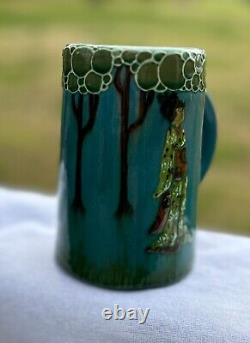 Weller Pottery Rhead Faience Mug