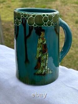 Weller Pottery Rhead Faience Mug