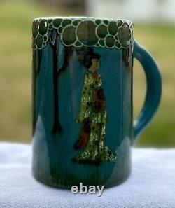 Weller Pottery Rhead Faience Mug