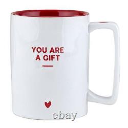 You Are A Gift Holiday Organic Mug Capacity 16 oz Size 4.5 in H Lot of 4